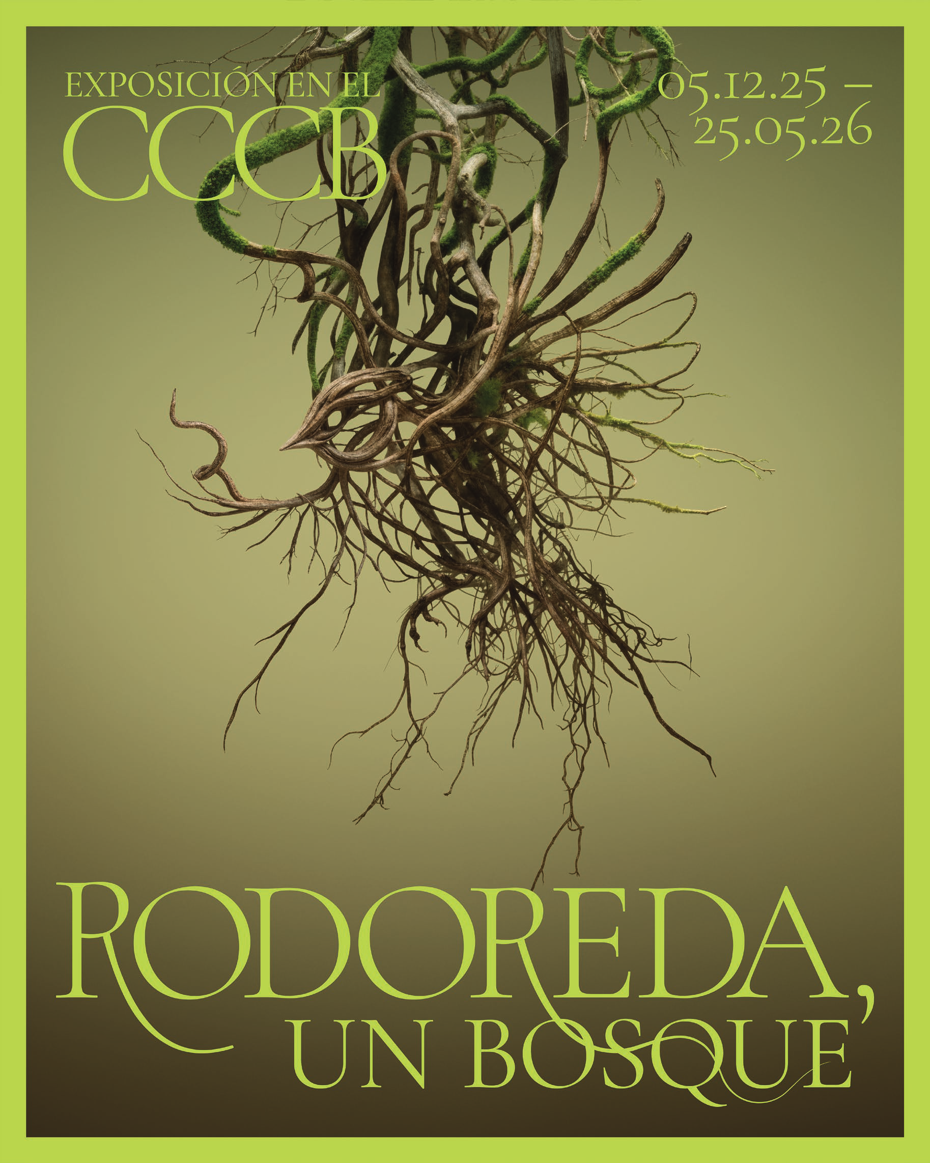 CCCB — Rodoreda, un bosc — gràfica d’exposició en gran format